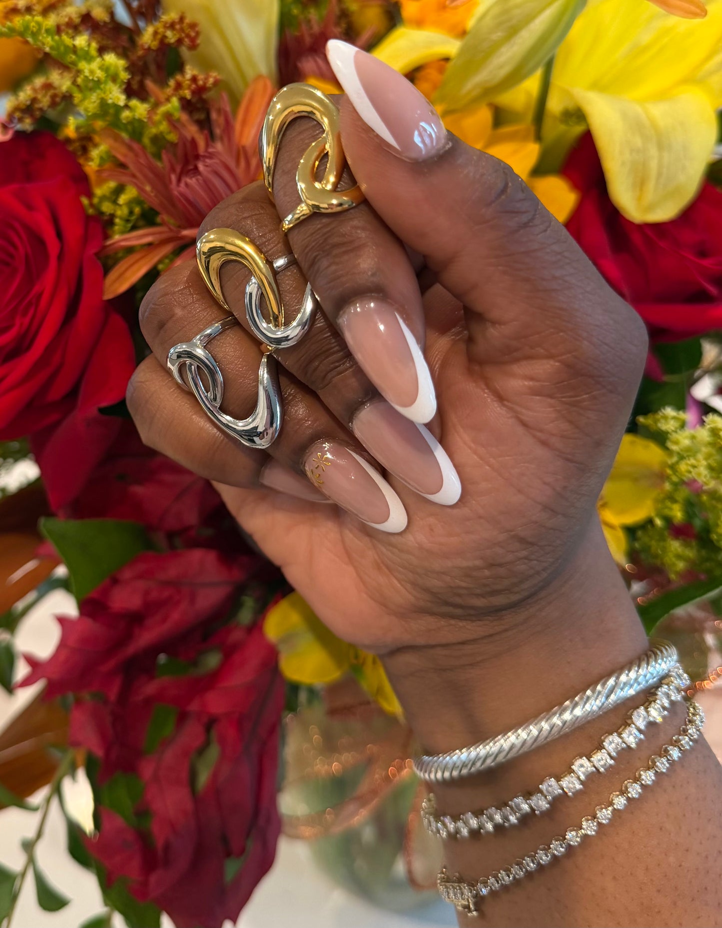 Two-Tone Twist Rings