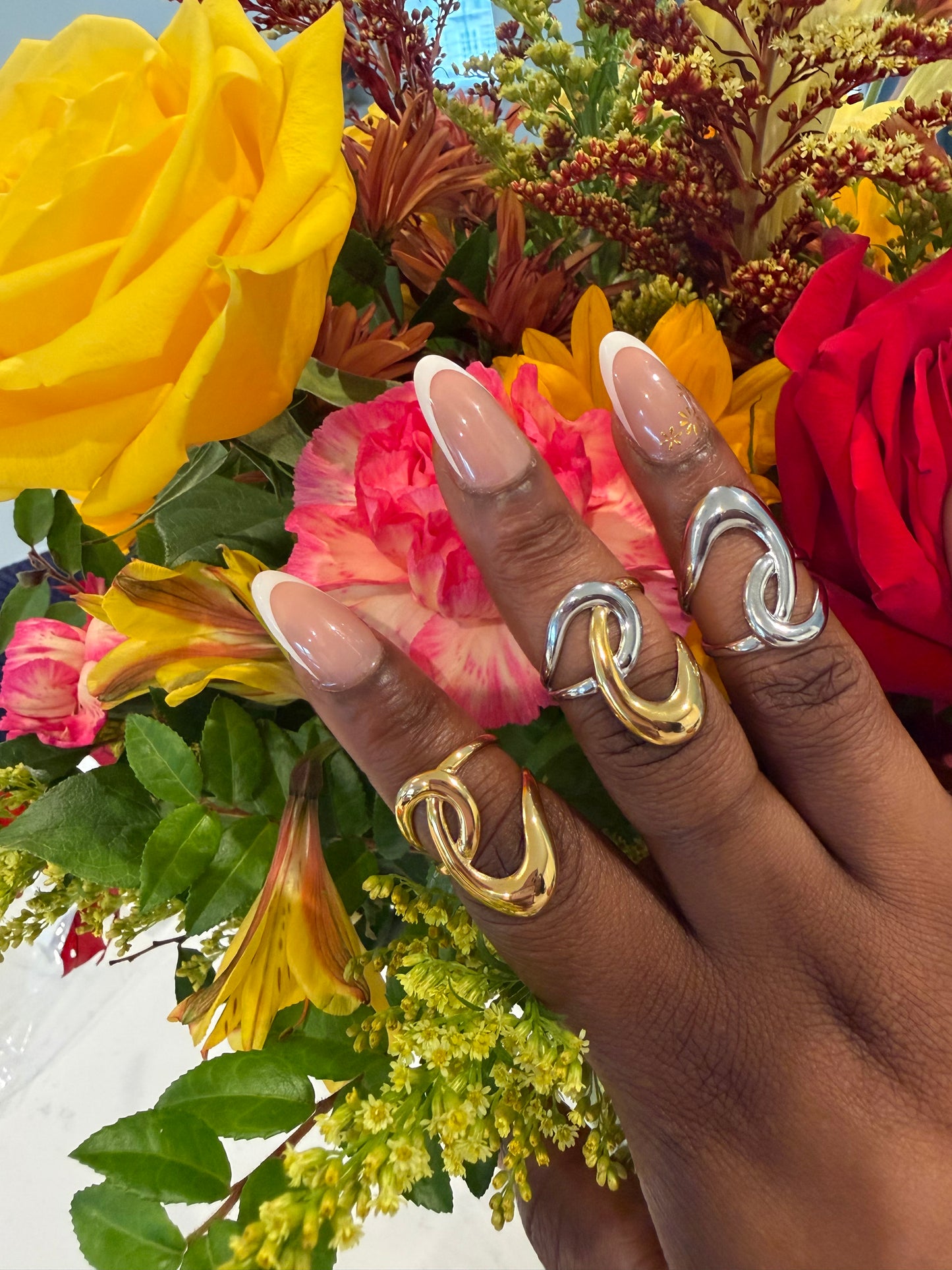 Two-Tone Twist Rings