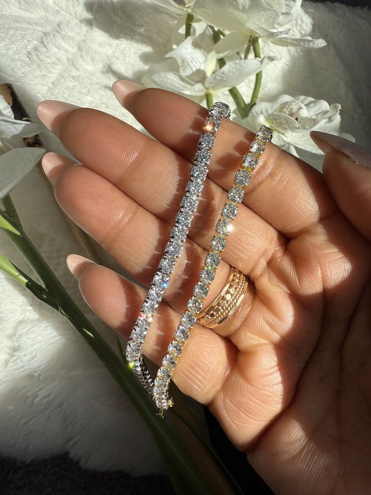 Sterling Silver Tennis Bracelet - Sparkling Everyday Jewelry